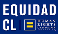 Rectangular image with large text that reads "EQUIDAD CL" in all caps with the HRC equality logo in the bottom right.